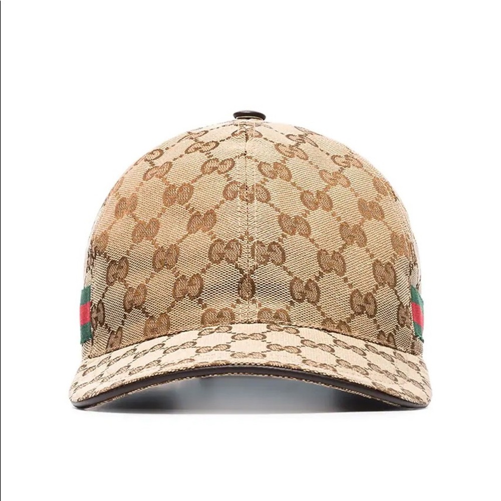 Original GG canvas baseball hat with Web
